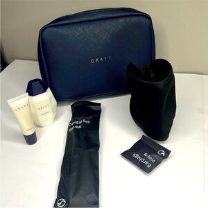NWT Amenity travel kit: Graff Eau de Toilette and Dental Set
